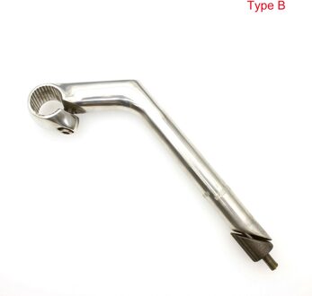 25.4Mm * 22.2Mm Fiets Stuurpen Zwanenhals Fixed Gear Bike Road Fiets Aluminium Riser Fiets Accessoires deel type B