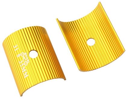25.4Mm Naar 31.8Mm/31.8Mm Tot 35Mm Fietsstuur Conversie Sheet Opvouwbare Aluminium Legering Fietsstuur spacers goud 02