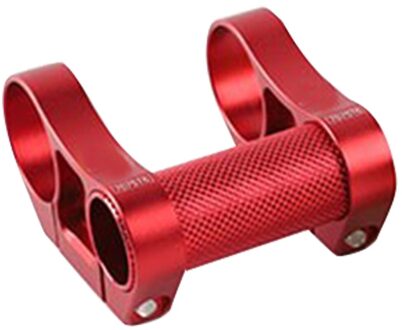 25.4Mm Naar 31.8Mm Aluminium Legering Ultra Licht Lichtgewicht Effen Dubbele Stam Riser Vouwfiets Vervanging Deel Reparatie Fiets Rood