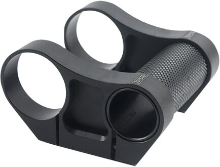 25.4Mm Naar 31.8Mm Aluminium Legering Ultra Licht Lichtgewicht Effen Dubbele Stam Riser Vouwfiets Vervanging Deel Reparatie Fiets zwart