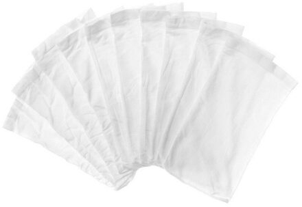25 #5/10/20/25/30Pack Filter Opslag Zwembad Skimmer Sokken Nylon Zwembad filter Sokken Voor Manden Skimmers Wit Zwembad Benodigdheden 10stk