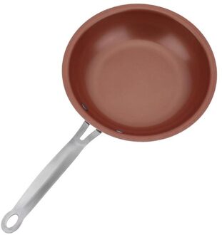 25.5 Cm Non-stick Koperen Koekenpan Met Keramische Coating En Inductie Koken Oven & Vaatwasmachinebestendig