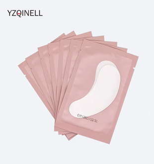 25/50/100 pairs Eyelash Gel Pads Eyelash Extension Patches Grafted Eye Stickers Eyelash Under Eye Pads Lint Free Hydrating