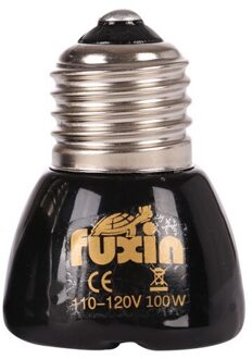 25/50/75/100W E27 Infrarood Keramische Warmte Rode Lamp Licht Voor Reptile Huisdier 110V