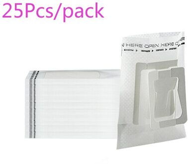 25 50 Stks/pak Wegwerp Koffie Fliter Zakken Draagbare Opknoping Oor Stijl Koffie Filters Milieuvriendelijke Papieren Zak Voor Espresso Koffie 25stk