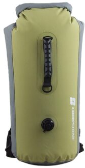 25/60L Outdoor Rafting Opblaasbare Rugzak Schoudertas Waterdichte Zwemmen Emmer groen 25L