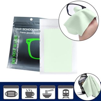 25 # Anti-Fog Glazen Doek Microfiber Vierkante Clean Reinigingsdoekje Voor Telefoon Scherm Camera Lens Bril Glazen Cup glas Doekjes gouden kleur