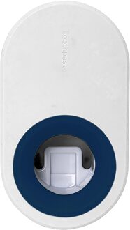 25 # Automatische Tandpasta Dispenser Squeezers Tandpasta Tand Stofdicht Tandenborstelhouder Wall Mount Stand Badkamer Accessoires wit