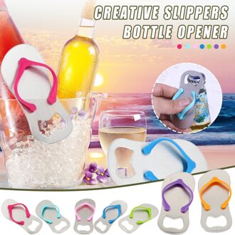 25 # Cartoon Slippers Flesopener Creatieve Bier Rvs Tool Duurzaam Bar Openers Multifunctionele Universele Accessoires