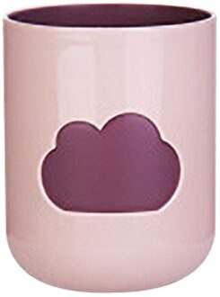 25 # Cloud Gorgelen Cup Liefhebbers Tandenborstel Beker Tand Glas Reizen Water Cup Drinken Mokken Plastic Badkamer Cups Wassen Mond cup roze