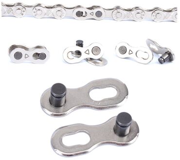 25 # Fiets Accessoires Gereedschap 1 Paar Draagbare Fiets Chain Master Link Joint Connector Quick Clip Racefiets Accessoires