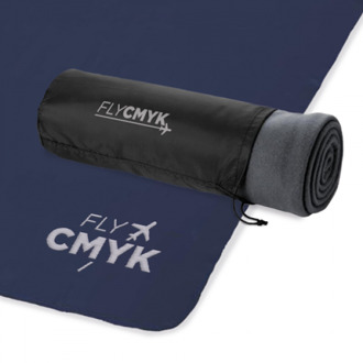 25 fleecedekens bedrukken - personaliseer met logo of bedrijfsnaam drukken