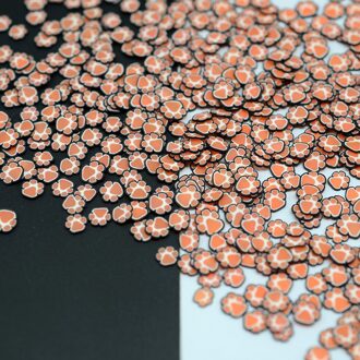 25 G/partij 5 Mm Polymeer Poot Klei Sprinkles Voor Ambachten Maken, Diy 500g