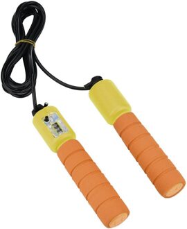 25 * Gear Verstelbare Staaldraad Home Fitness Springtouwen Gym Boksen Apparatuur Springtouw Speed Accessoires Workout Training oranje