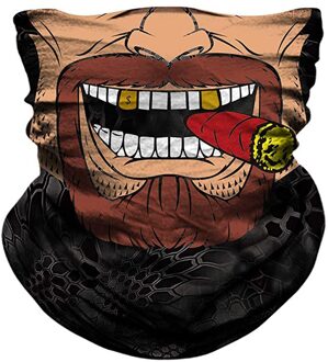 25 # Grappige 3d Kat Hond Naadloze Magische Sjaal Outdoor Hoofddeksels Bandana Sport Tube Uv Gezicht Маска Workout Wandelen Fietsen балаклава