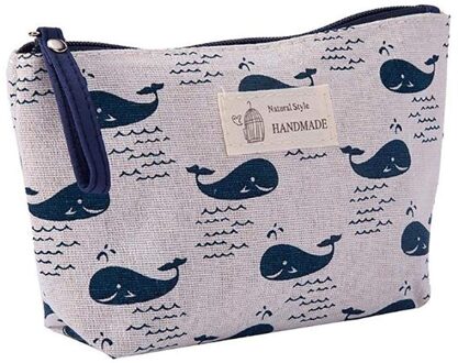 25 # Katoen Linnen Grote Capaciteit Make-Up Tas Multifunctionele Reistas Thuis Leveringen Make Pouch Organizer Opslag tas Voor Thuis B