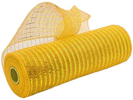 25 # Kerst Deco Poly Mesh Lint Elke Roll - Metallic Folie Meer Kleur Kan Kiezen Rolls Voor Kransen Swags bows Wikkelen
