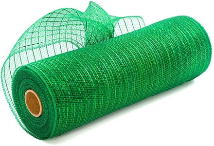 25 # Kerst Deco Poly Mesh Lint Elke Roll - Metallic Folie Meer Kleur Kan Kiezen Rolls Voor Kransen Swags bows Wikkelen