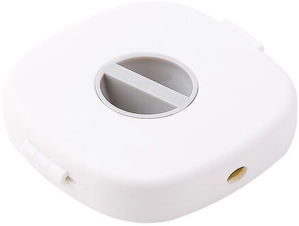 25 # Kleine Draagbare Ronde Draaibaar Datakabel Organisator Opbergdoos Mobiele Telefoon Opladen Kabel Winder Kan Worden Uitgevoerd Met U wit