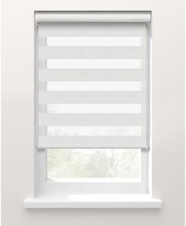 25% korting - Leen Bakker - Fenstr Duo Rolgordijn Marseille Lichtdoorlatend - Fossiel (25021) - Polyester - Beige - 120x10x10 Cm