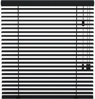 25% korting - Leen Bakker - Fenstr En Jaloezie Kopenhagen 50mm - (15015) - Hout - Zwart - 120x10x10 Cm