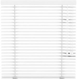 25% korting - Leen Bakker - Fenstr En Jaloezie Kopenhagen 50mm - Sneeuw (10010) - Hout - Wit - 120x10x10 Cm
