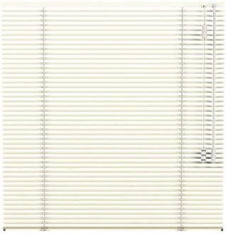 25% korting - Leen Bakker - Fenstr Jaloezie 25mm Standaard Lak - (25009) - Aluminium - Crème - 120x10x10 Cm
