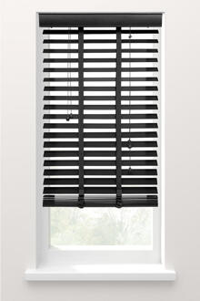 25% korting - Leen Bakker - Fenstr Jaloezie 50 Mm - 60x180 Cm - Hout - Zwart