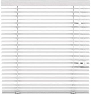 25% korting - Leen Bakker - Fenstr Jaloezie Miami 50mm - (10317) - Bamboe - Wit - 120x10x10 Cm