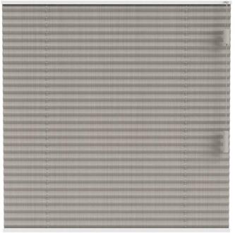 25% korting - Leen Bakker - Fenstr Plisségordijn Lille Enkel 20mm Transparant - Zand (25312) - Polyester - Beige - 120x10x10 Cm