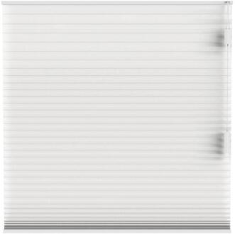 25% korting - Leen Bakker - Fenstr Plisségordijn Montreal Dubbel 25mm Lichtdoorlatend - (10324) - Polyester - Wit - 120x10x10 Cm