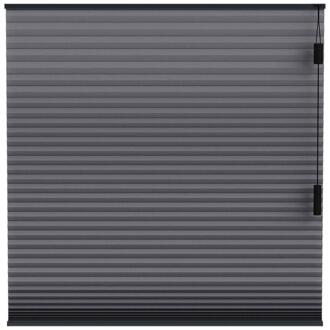 25% korting - Leen Bakker - Fenstr Plisségordijn Montreal Dubbel 25mm Verduisterend - Antraciet (20714) - Polyester - Grijs - 120x10x10 Cm