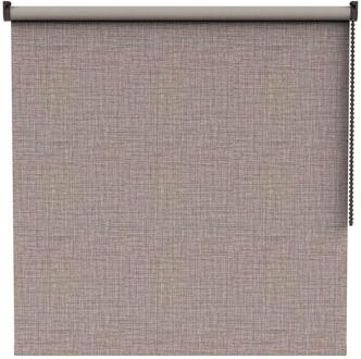 25% korting - Leen Bakker - Fenstr Rolgordijn Malaga Verduisterend - Grijs (30301) - Polyester - Bruin - 120x10x10 Cm