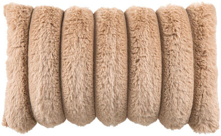 25% korting - Sierkussen Rocco - Caramel - 30x50 Cm