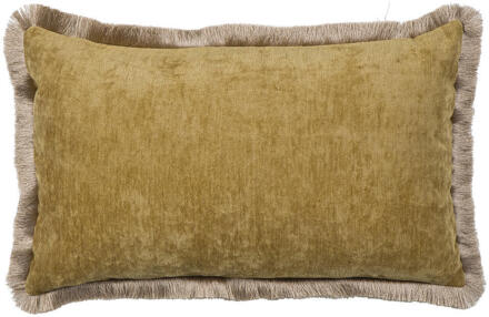 25% korting - Sierkussen Youssef - Camel - 30x50 Cm