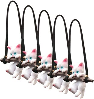 25 # Leuke Kat Auto Opknoping Met Kleurrijke Aerosphere Opknoping Tuin Decoratie Outdoor Suncatchers Yard Garden Decor Ornament