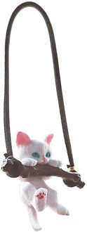 25 # Leuke Kat Auto Opknoping Met Kleurrijke Aerosphere Opknoping Tuin Decoratie Outdoor Suncatchers Yard Garden Decor Ornament