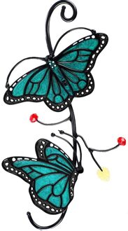 25 # Mini Stained Vogel Venster Opknoping Acryl Opknoping Vogels Decoratiion Acryl Vogels Opknoping Home Decor Tuin Suncatchers groen