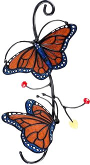 25 # Mini Stained Vogel Venster Opknoping Acryl Opknoping Vogels Decoratiion Acryl Vogels Opknoping Home Decor Tuin Suncatchers rood