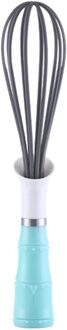 25 # Multifunctionele Huishoudelijke Ei Gereedschap Handleiding Nylon Garde Huishouden Mixer Bakken Keuken Taart Bakken Koken Gereedschap blauw