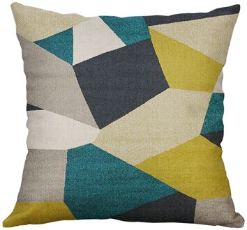 25 # Onregelmatige Geometrische Patroon Kussen 40X40Cm Verwijderbare Super Soft Hand Made Kussensloop Freeship