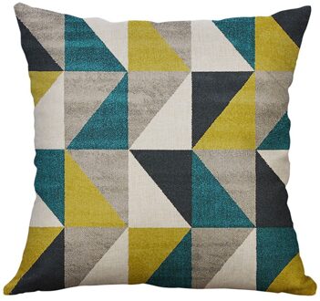 25 # Onregelmatige Geometrische Patroon Kussen 40X40Cm Verwijderbare Super Soft Hand Made Kussensloop Freeship