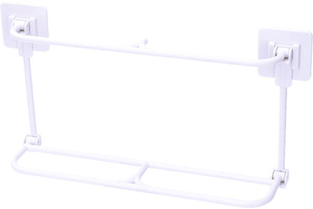 25 # Opslag Houder Thuis Plastic Muur Opknoping Hanger Slippers Plank Organizer Housekeeping Schoenen Rek wit