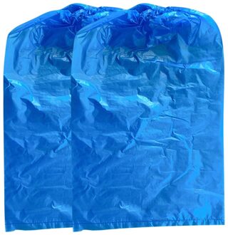 25 Pairs Lange Boot Cover Wegwerp Schoen Covers Thicken Overschoenen Antislip Universal ZJ55 Blauw