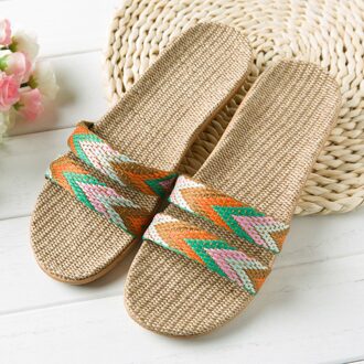 25 # Platte Slippers Sandalen Romeinse Vrouwen Crystal Casual Beach Indoor & Outdoor Non-Slip Schoenen Босоножки Женские Sandalias of / 37