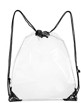 25 # Reizen Opslag Transparante Waterdichte Waszak Trekkoord Strandtas Sport Opslag Vuile Kleren Rugzak Hoge Capaciteit