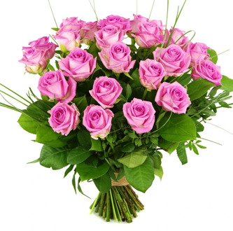25 Roze rozen