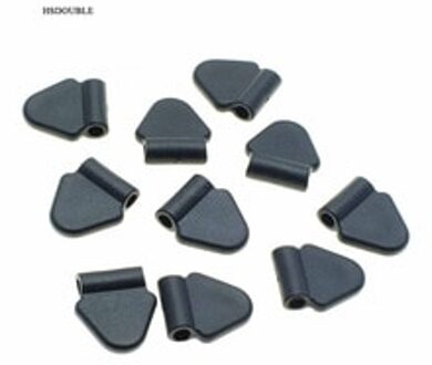 25 stks/pak 1/8 "(3mm) gat Plastic Bell Stopper Cord Ends Touw Slider Voor Kleding Rugzak Kledingstuk Accessoires