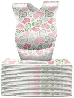 25 Stks/pak Wegwerp Baby Slabbetjes Voor Jongen Meisje Bandana Bib Burp Doek Baby Sjaal Maaltijd Kraag Draagbare Geen-Wassen waterdichte Bib