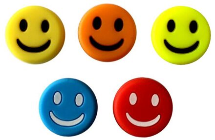 (25 Stks/partij) Glimlach Gezicht Dempers/Tennisracket/Tennisracket